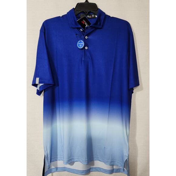RLX Ralph Lauren Golf Print Polo Men's medium NWT - Picture 6 of 7